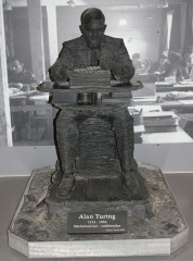 Alan Turing Sculpture at Bletchley Park